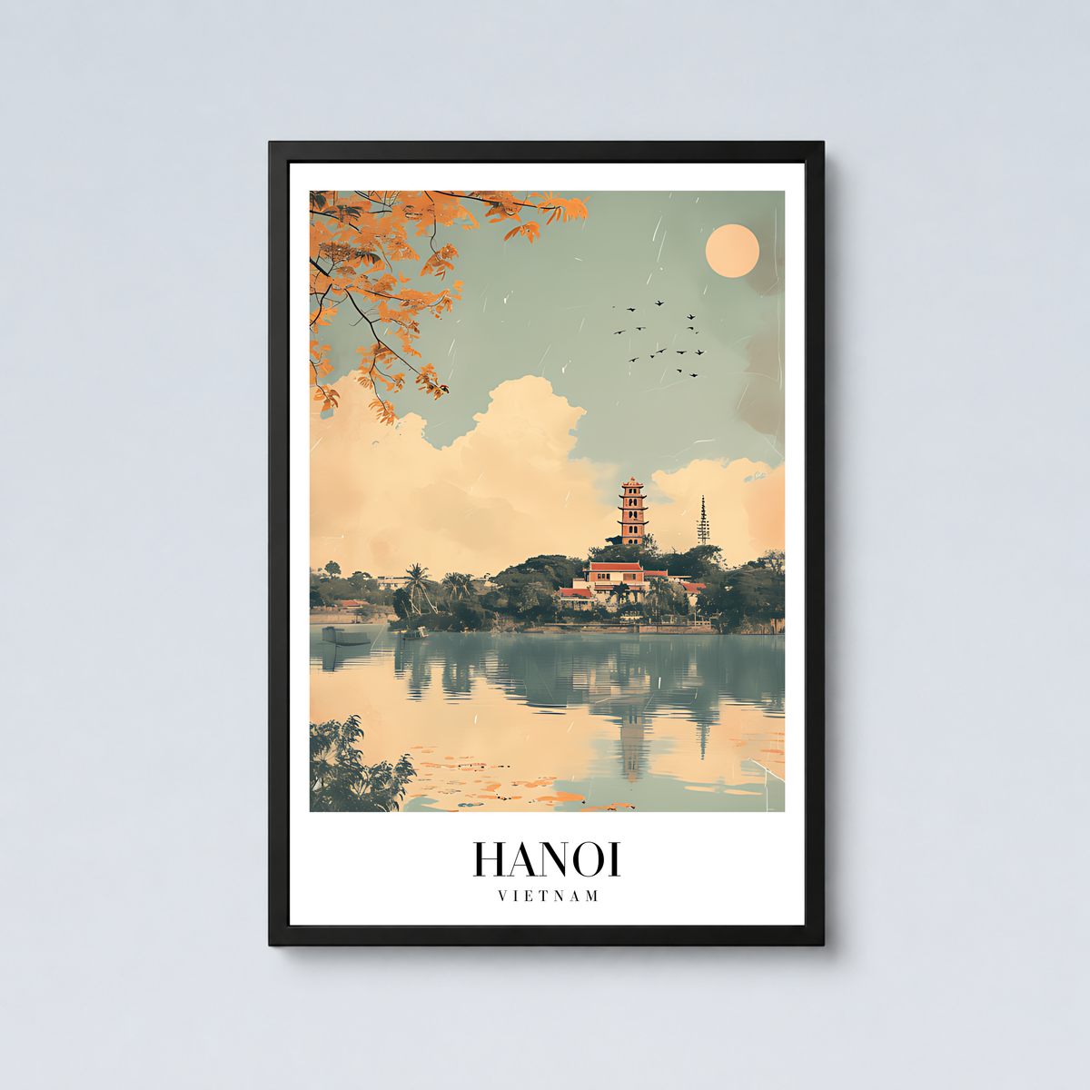Hanoi Retro Wall Art