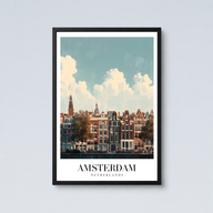 Amsterdam Retro Wall Art
