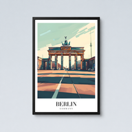 Berlin Retro Wall Art