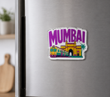 Mumbai - Cutout Acrylic Fridge Magnet
