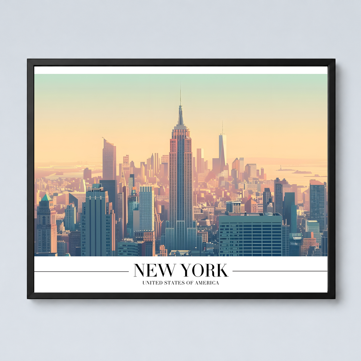 New York Retro Wall Art