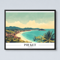 Phuket Retro Wall Art