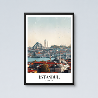 Istanbul Retro Wall Art