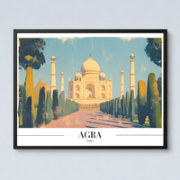 Agra Retro Wall Art