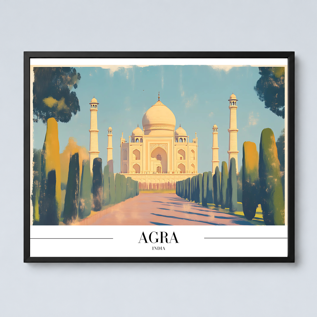 Agra Retro Wall Art