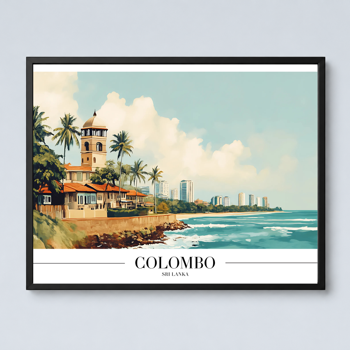 Colombo Retro Wall Art