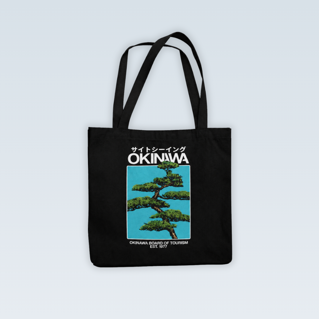Okinawa Bonzai | Zipper Tote Bag