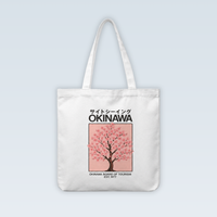 Okinawa Blossom | Zipper Tote Bag