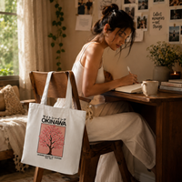 Okinawa Blossom | Zipper Tote Bag