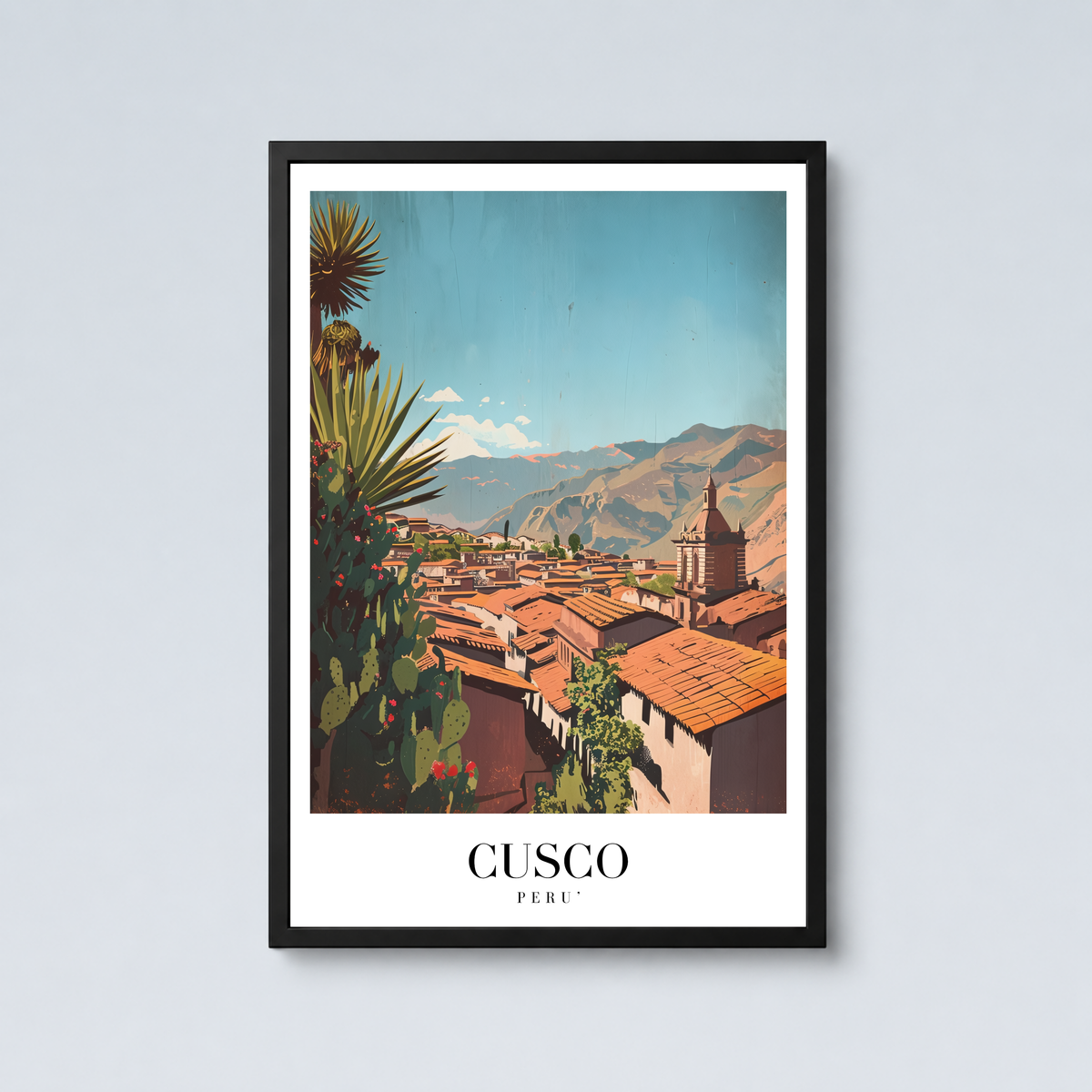 Cusco Retro Wall Art