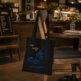 Un Cafe | Zipper Tote Bag