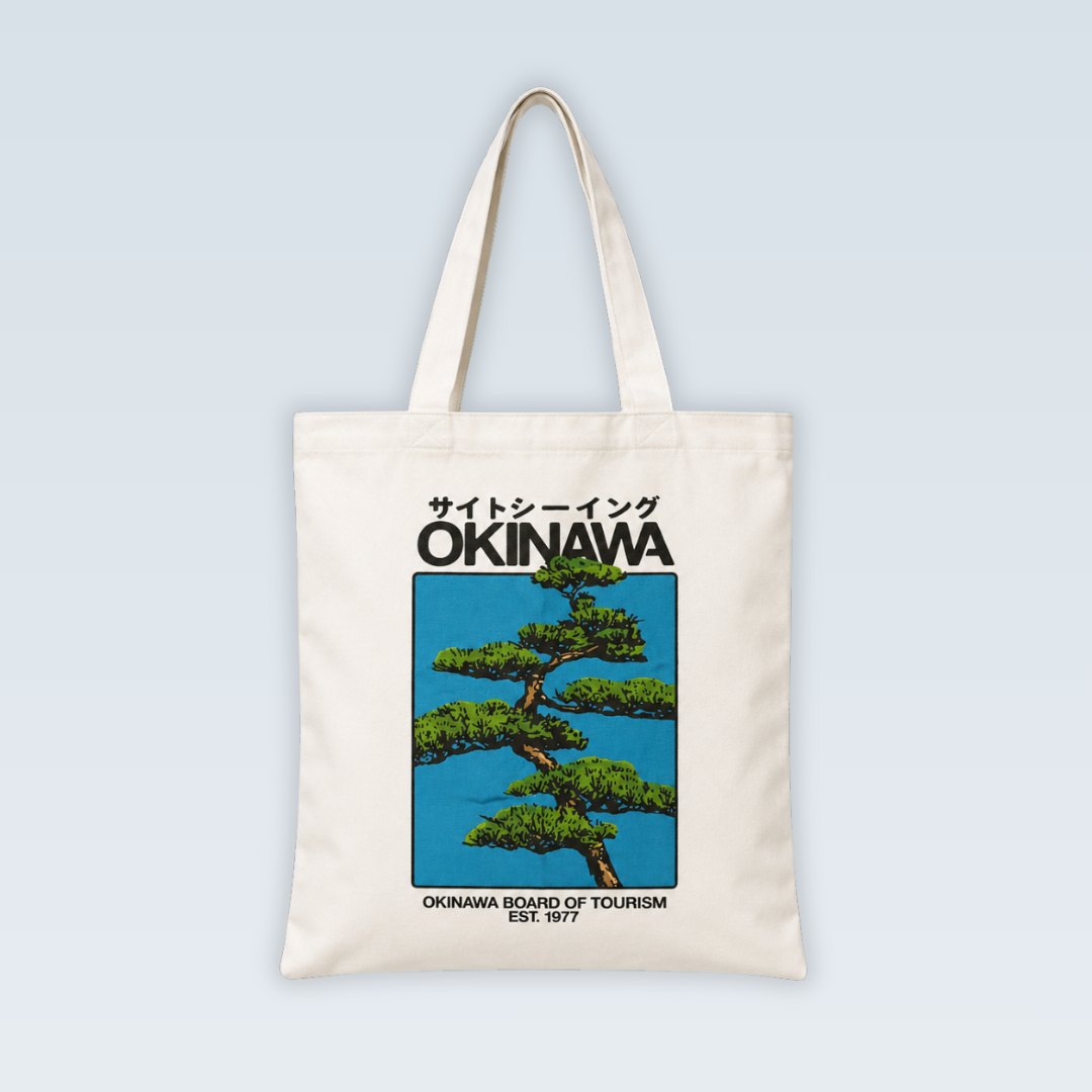 Okinawa Bonzai | Zipper Tote Bag