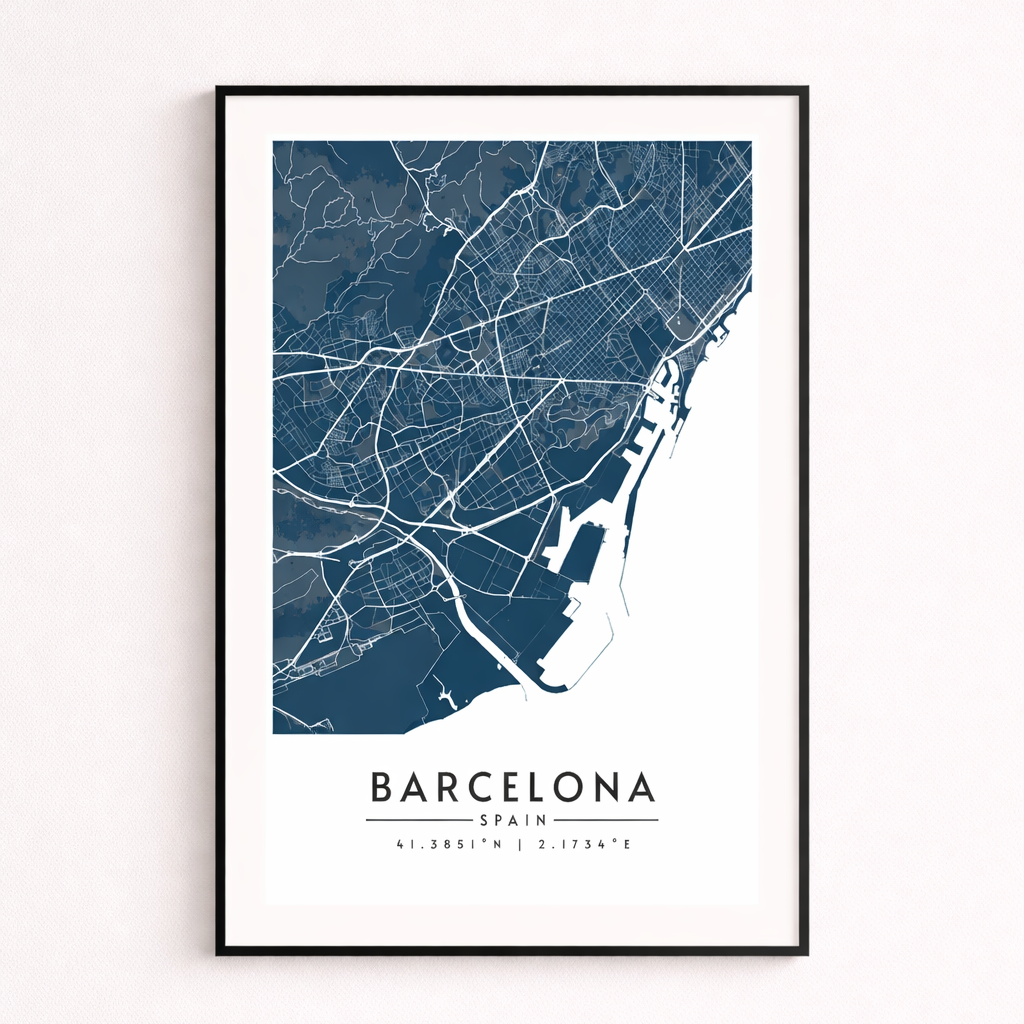 Barcelona Map