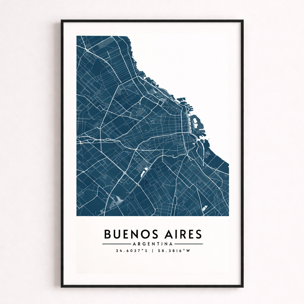 Buenos Aires Map