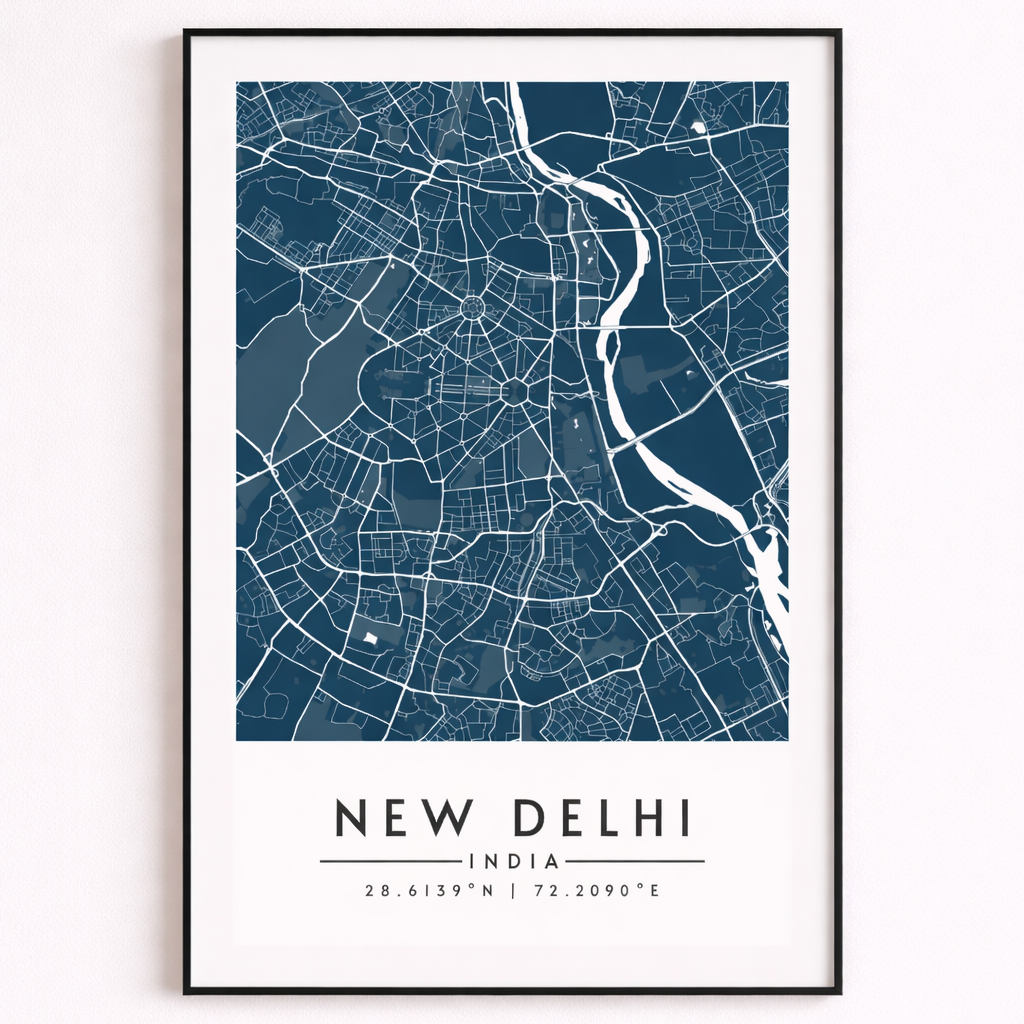 New Delhi Map