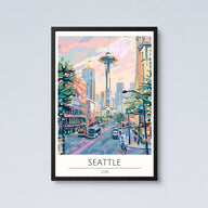 Seattle Retro Wall Art