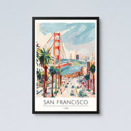 San Francisco Retro Wall Art