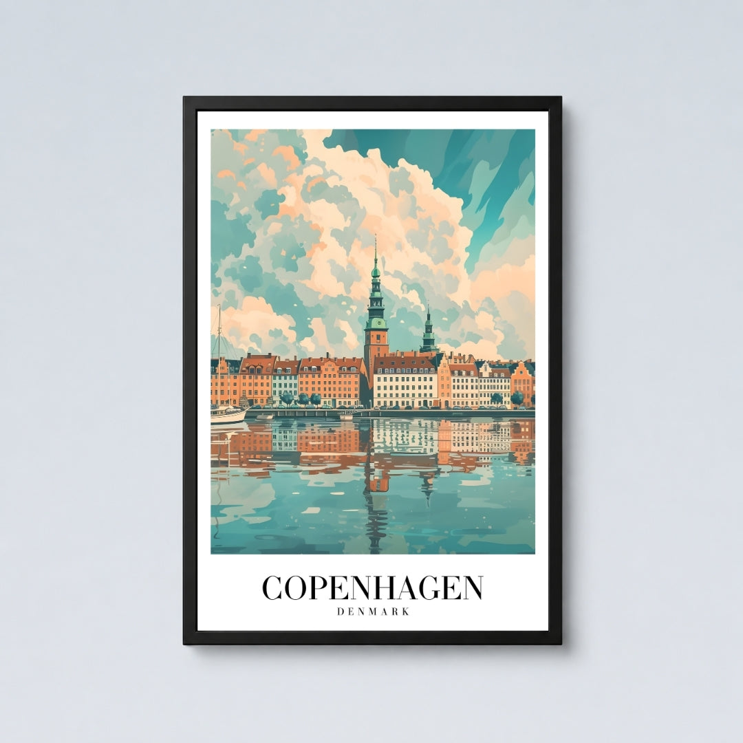Copenhagen Retro Wall Art