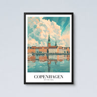 Copenhagen Retro Wall Art