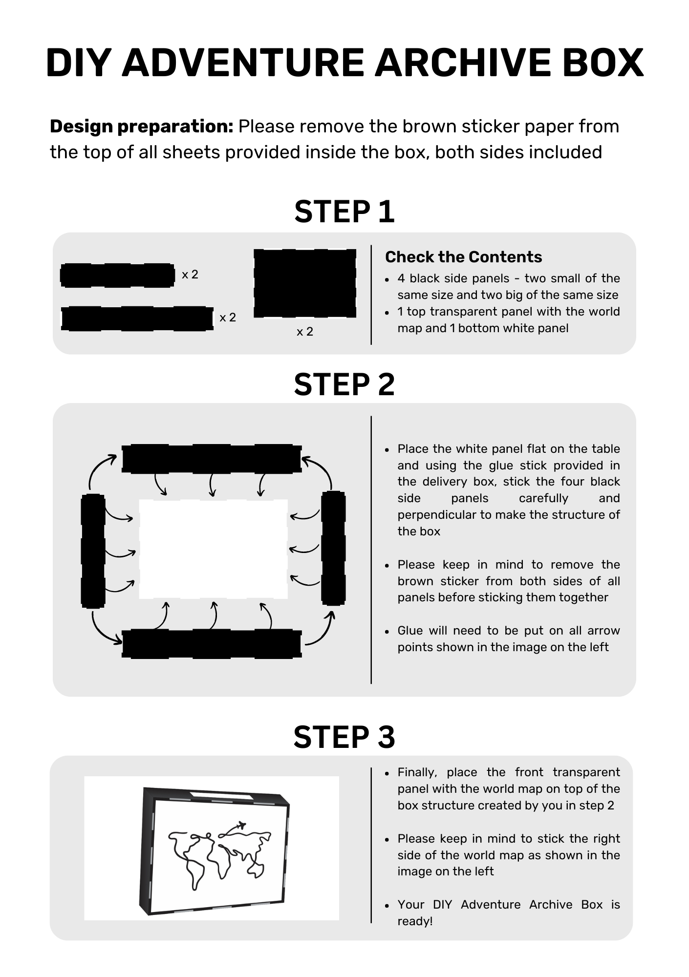 Do It Yourself - Adventure Archive Box